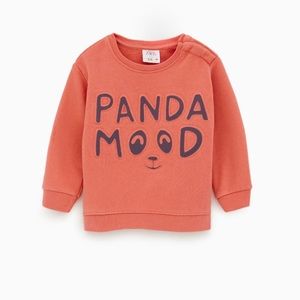 kids panda sweatshirt